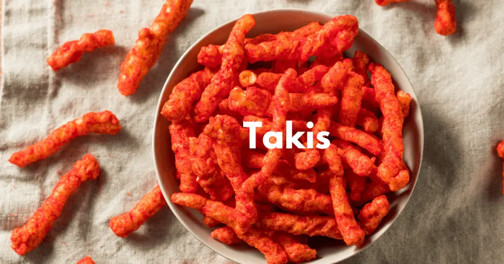 Takis spicy flavor